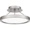 Quoizel Outskirts Semi Flush Led Light Brushed Nickel OST1811BN - alternate 1